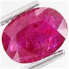 Image 1 : 2.36ct Unheated Oval 100% Natural Crimson Red Ruby (GEM-35219)