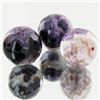 Image 1 : 170ct Natural Amethyst Beads Parcel (GEM-49558)