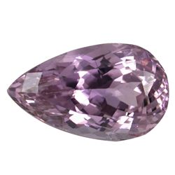 35.90ct Natural Pear Cut Afghan Pink Kunzite   (GEM-28311)