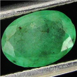 0.65ct Green Colombia Emerald Oval  (GEM-44204E)