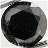 Image 1 : 2.50ct Clean Black Diamond Oval (GEM-31095)