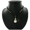 Image 2 : Tibet Shell Nickel Agate Bead Necklace (ANT-1085)