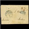 Image 1 : 1837 Philadelphia Stampless Cover SCARCE (STM-2001)