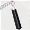 Image 1 : 15.95twc Black Tourmaline Crystal Sterling Pendant (JEW-4020)