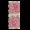 Image 1 : 1883 Grenada 1p Stamp Mint Tete-beche Pr. w/Var. (STM-0593)