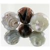 Image 1 : 305ct Large Rainbow Agate Beads Parcel (GEM-49575)