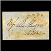 Image 1 : 1849 US Federal MAIL Stampless Cover NY RARE (STM-2024)
