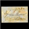 Image 1 : 1849 US Federal MAIL Stampless Cover NY RARE (STM-2024)