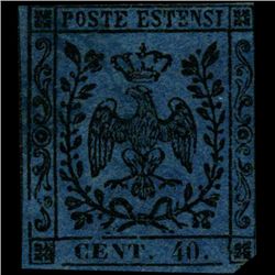 1852 Modena 40c Stamp (STM-0988)