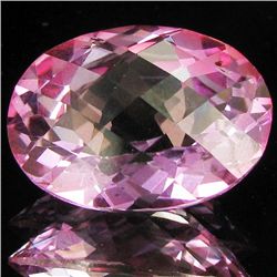 22.47ct Pure Pink Oval Topaz (GEM-28661)