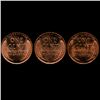 Image 2 : 1947 Lincoln 1c MS64 RB 3pcs (COI-10261)