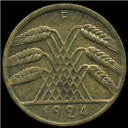 1924F Germany 10pf Unc (COI-9867)
