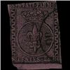 Image 1 : 1852 Parma 25c Stamp (STM-0940)