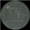 Image 2 : 1922 Germany 10pf Unc Details (COI-9864)