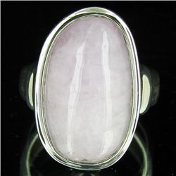 70twc Natural Kunzite Sterling Ring (JEW-4096A)