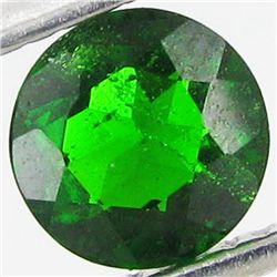 1ct Green Russia Diopside Round  (GEM-44203B)