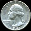 Image 1 : 1941D Washington 25c AU (COI-10692)