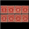 Image 1 : 1930 US Postage Due Set Mint Never Hinged 8pcs (STM-1657)