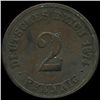 Image 2 : 1874C Germany 2pf VF/XF (COI-9791)