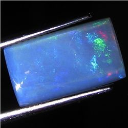 3.55ct Top Fire Australian Solid Opal Cab (GEM-46643)