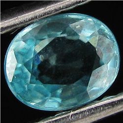 0.79ct Seafoam Blue Cambodia Zircon Oval (GEM-8614A)