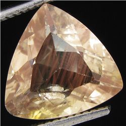 4.00ct Clear Champagne Oregon Sunstone Trillion (GEM-31072)