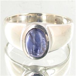 22.65twc Iolite Sterling Ring (JEW-3898)