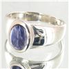 Image 2 : 22.65twc Iolite Sterling Ring (JEW-3898)