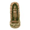 Image 1 : Handcrafted Cast Sandstone Buddha Candle Holder (CLB-1031)