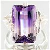 Image 1 : 30.4twc Natural Ametrine Sterling Ring (JEW-4018)