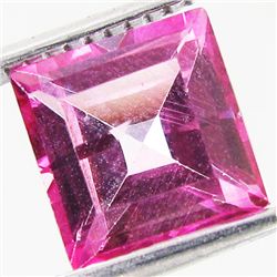 3ct Mystic Pure Pink Topaz Square (GEM-28640A)