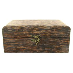 Handcrafted Sugar Palm Jewelry Box (DEC-569)