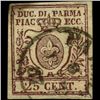 Image 1 : 1857 Parma 25c Stamp (STM-0943)