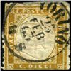 Image 1 : 1862 RARE Italy 10c Stamp (STM-1181)
