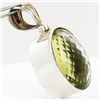 Image 2 : 120twc Lemon Citrine Sterling Pendant (JEW-3364)