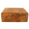 Image 1 : Handcrafted Afzelia Burl Box (DEC-541)