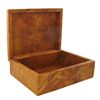 Image 2 : Handcrafted Afzelia Burl Box (DEC-541)