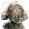 Image 1 : 72g Black Herkimer Dbl Terminated Quartz Cluster (MIN-000508)