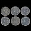 Image 1 : 1936-39 Nazi Germany 5 Mark Hi Grade 6 Pcs (COI-8212)