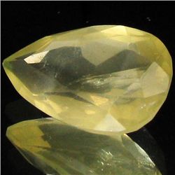 16.25ct Untreated Natural Lemon Citrine Pear (GEM-39171)