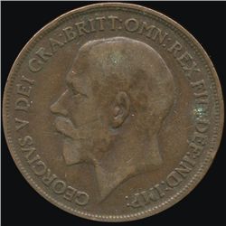 1915 Britain 1p VF/XF (COI-8897)