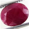 Image 1 : 3.54ct Burma Ruby Oval Heated Only (GEM-48427)