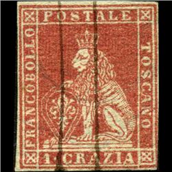 1851 Tuscany 1g Stamp (STM-0917)