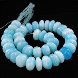 505ct Peru Blue Opal Bead Strand (JEW-4210)