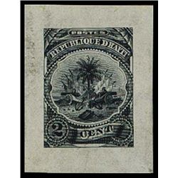 Haiti. Coat of Arms Issue Essay Proof.