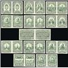 Image 1 : Panama. 1921 Cent. Independence Iss.TC Prf Pairs.