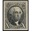 Image 1 : U.S. 10 cts Washington, Scott #4P4 Plate proof