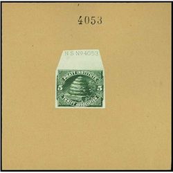 U.S. Thrift or Savings Stamp Proof.