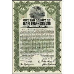 CA. San Francisco - Pan-Pac Expo Bond.