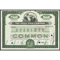 Coca-Cola Company Specimen